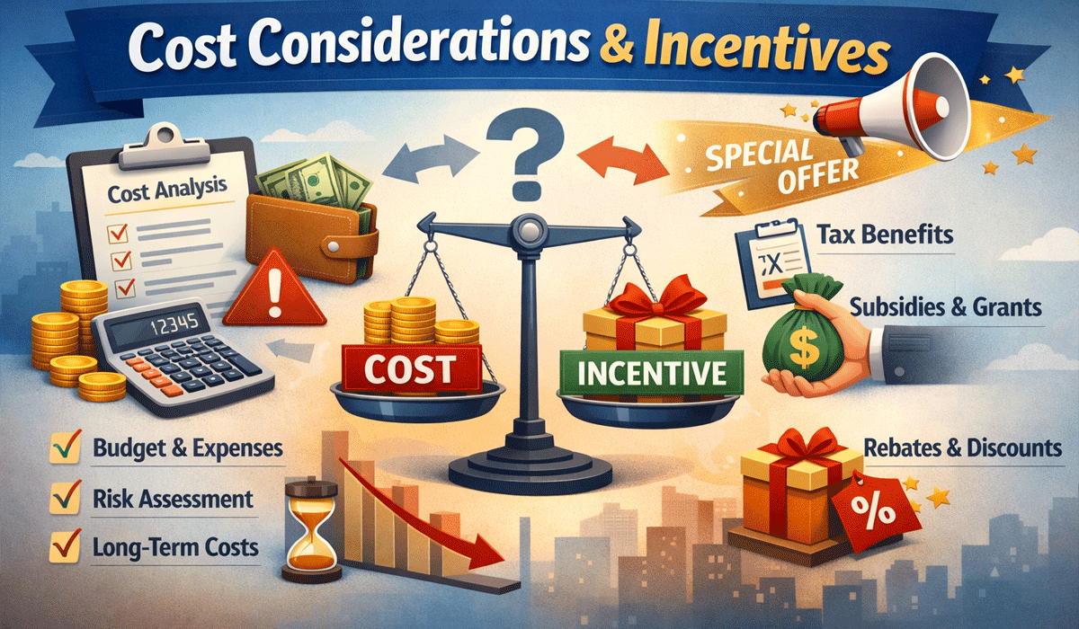 Cost Considerations And Incentives